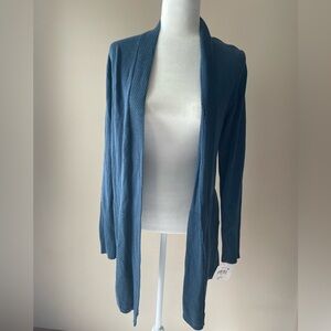 NWT Falls Creek blue cardigan women S/M